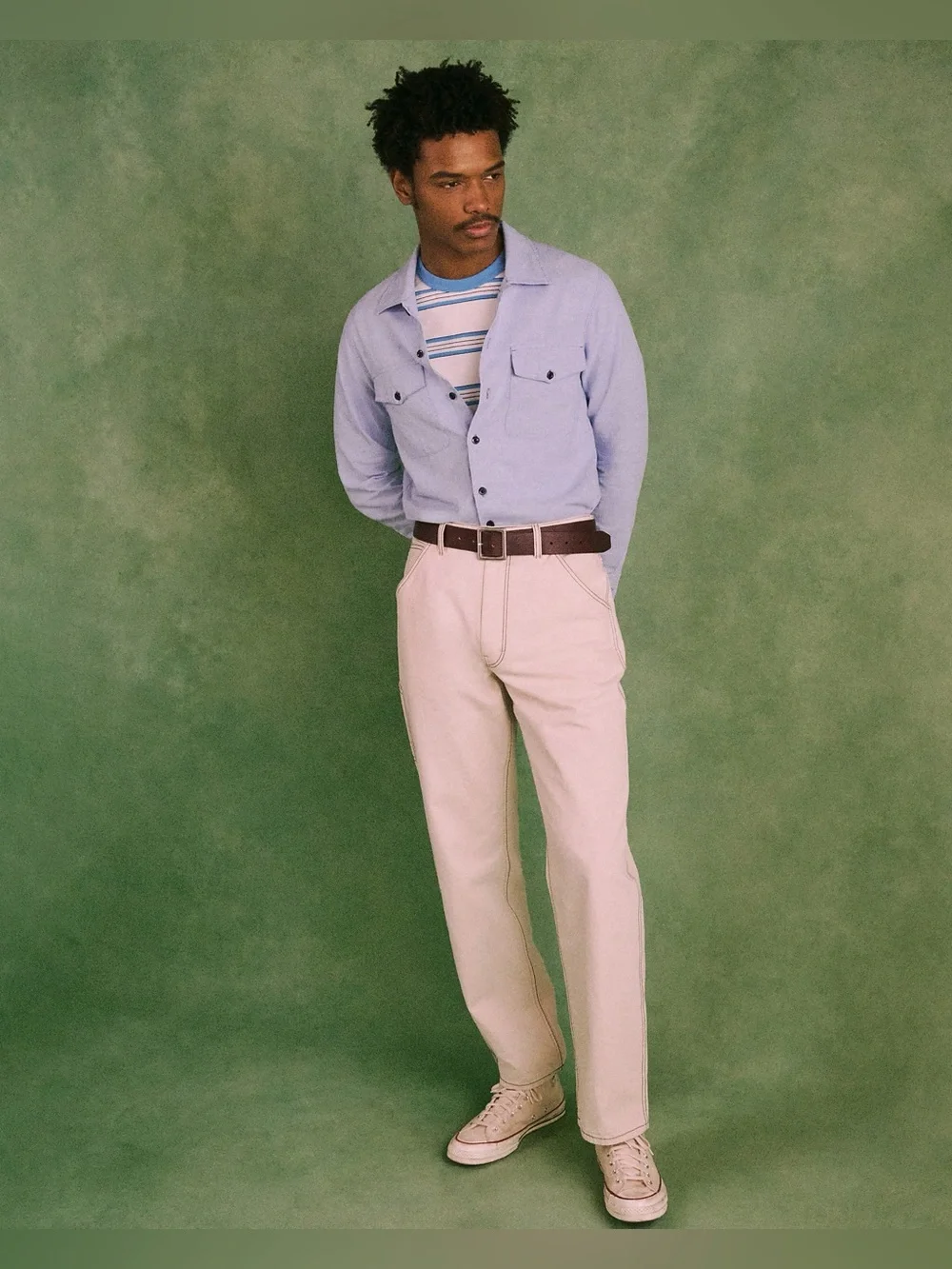 J.Crew Wallace & Barnes carpenter pant in seeded canvas